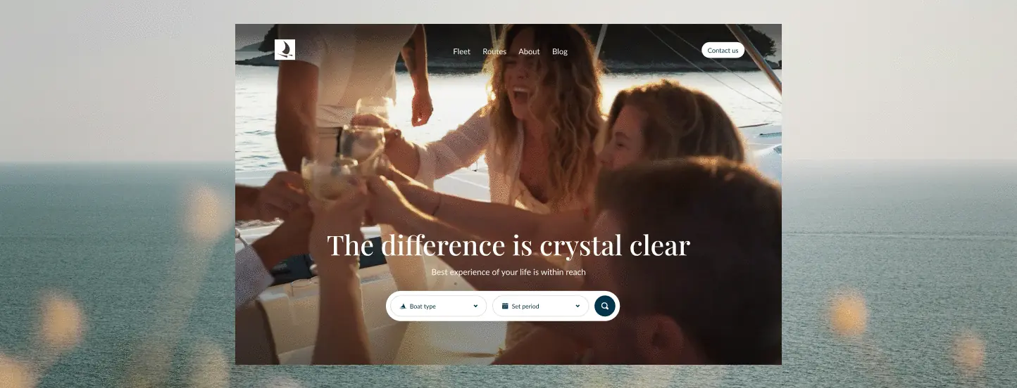 Cata Sailing Web Redesign