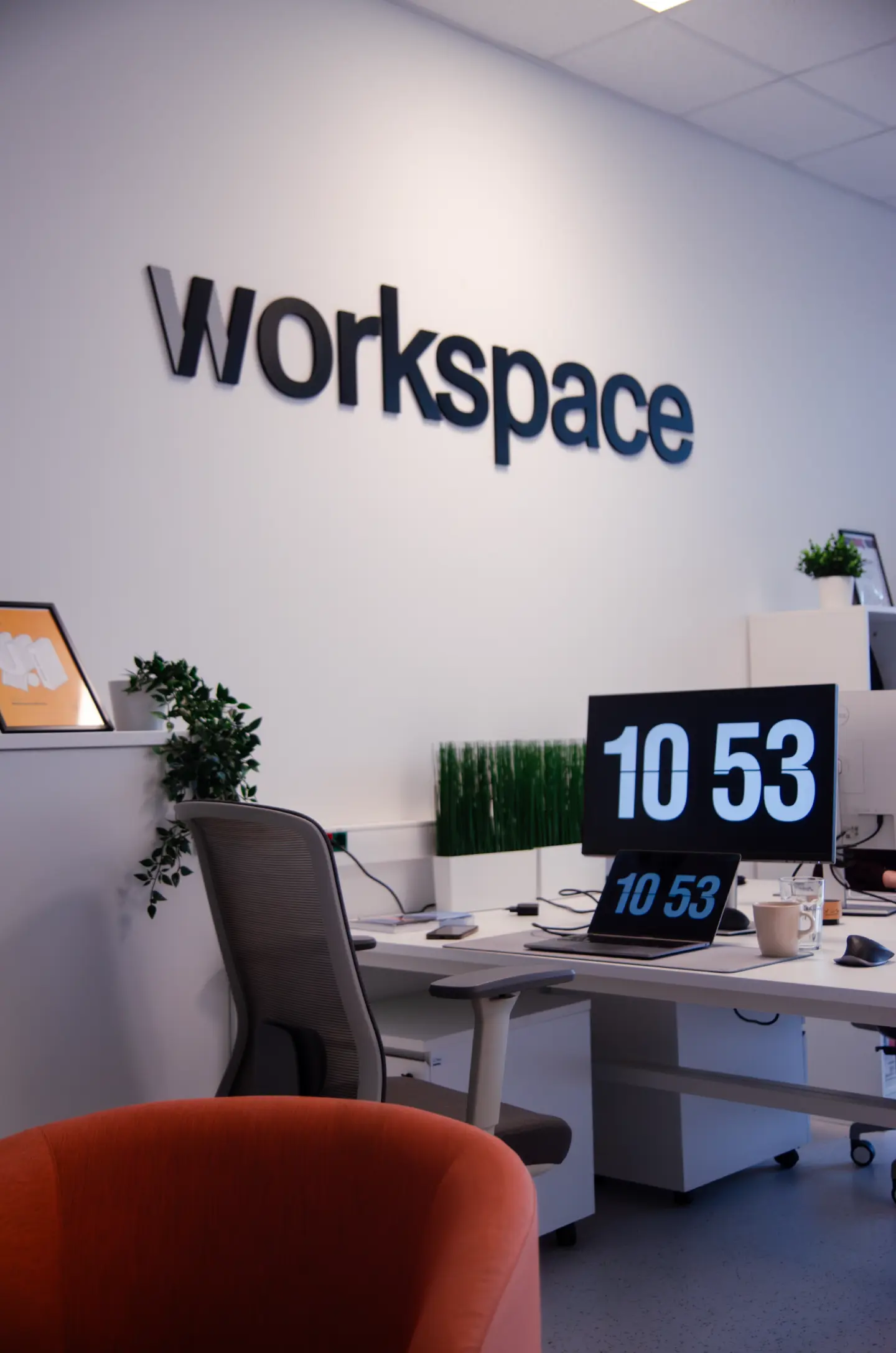 Workspace office desk